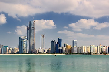 Image showing abu dhabi cityscape