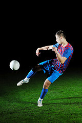 Image showing football player in action