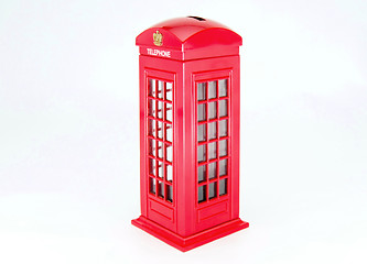 Image showing Telephone box angle