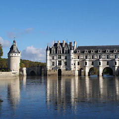 Image showing Chenonceau castle , Loire valley , France