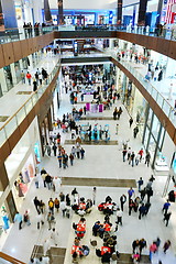 Image showing Interior of a shopping mall