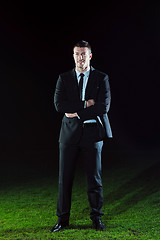 Image showing business man in sport