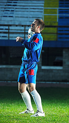 Image showing football player in action