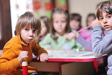 Image showing preschool  kids