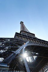 Image showing eiffel tower in paris at day