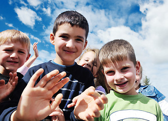 Image showing preschool  kids