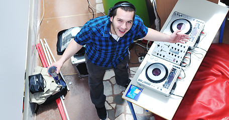 Image showing dj on party event