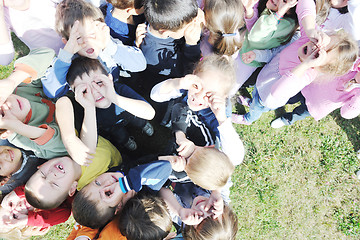 Image showing preschool  kids