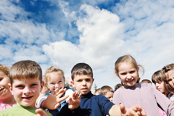 Image showing preschool  kids