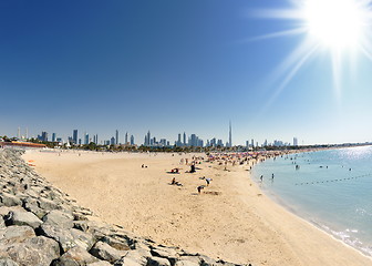 Image showing modern city skyline