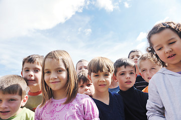 Image showing preschool  kids