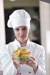 Image showing chef preparing meal