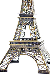 Image showing paris eiffel tower model isolated