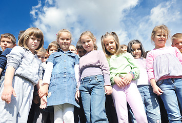 Image showing preschool  kids