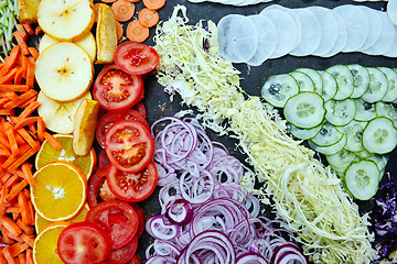 Image showing mixed vegetables