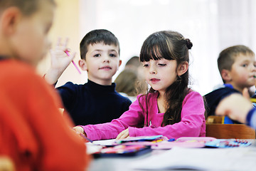 Image showing preschool  kids