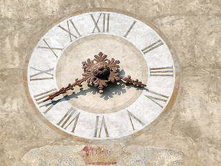 Image showing Old clock tower