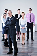 Image showing business people group on meeting