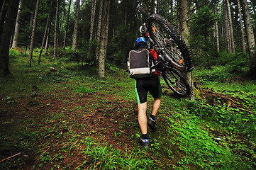 Image showing mountain bike