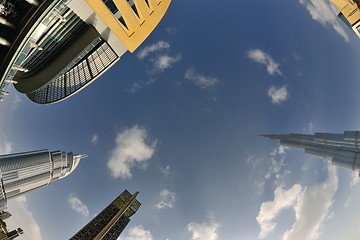 Image showing dubai burj khalifa skyscraper