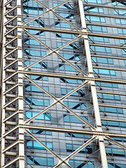 Image showing Steel and glass skyscraper