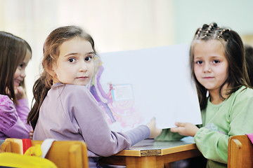 Image showing preschool  kids