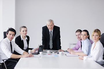 Image showing business people group on meeting