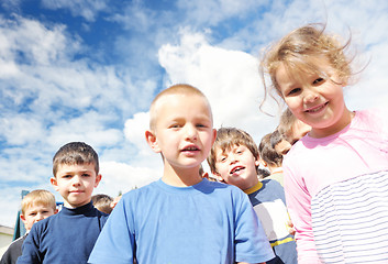 Image showing preschool  kids