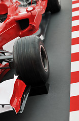 Image showing red formel 1 model