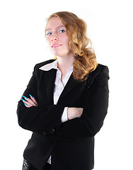 Image showing Smiling businesswoman 