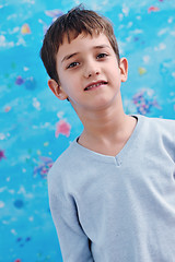 Image showing portrait of child at home