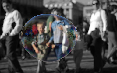 Image showing Soap bubble