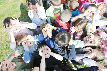 Image showing preschool  kids