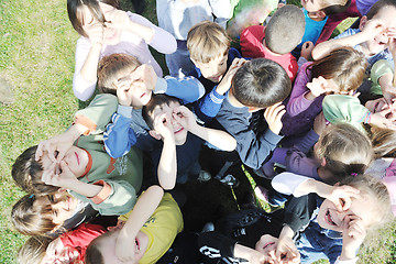 Image showing preschool  kids