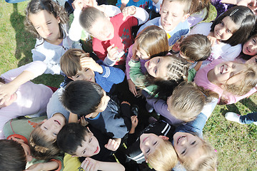 Image showing preschool  kids