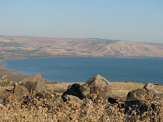 Image showing Sea of galilee