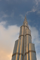 Image showing dubai burj khalifa skyscraper