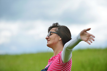 Image showing Enjoying the nature and life