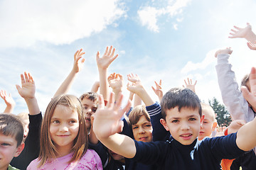 Image showing preschool  kids