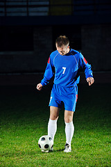 Image showing football player in action