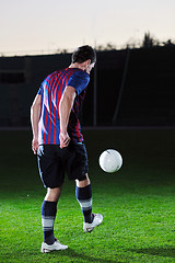 Image showing football player in action