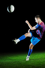 Image showing football player in action