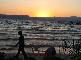 Image showing sunset