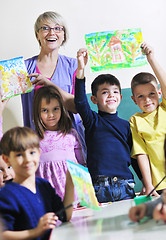 Image showing preschool  kids