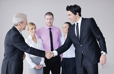 Image showing business people group on meeting