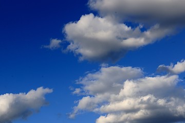 Image showing Blue sky with clouds