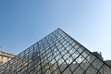Image showing louvre museum in paris