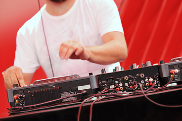 Image showing music dj