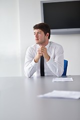 Image showing portrait of young business man