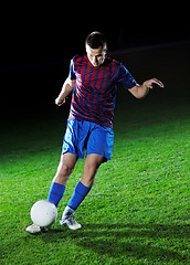 Image showing football player in action